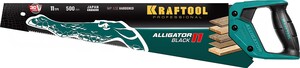 Ножовка для точного реза 500 мм Alligator BLACK 15205-50 KRAFTOOL