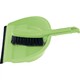 Набор: совок с кромкой 330 х 235 мм, щетка- сметка 290 мм, зеленый