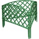 Забор декоративный "Сетка", 24 х 320 см, зеленый, Россия,