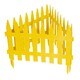 Забор декоративный "Рейка", 28 х 300 см, желтый, Россия,